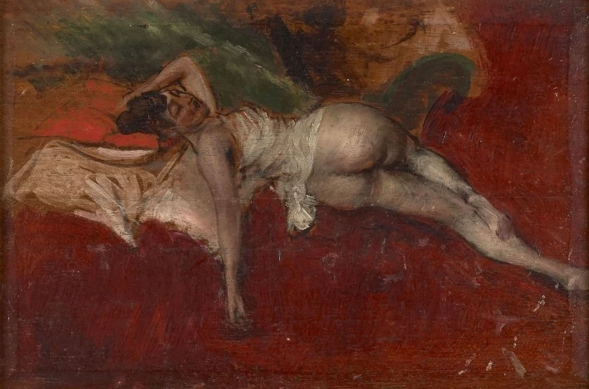 Il risveglio della modella